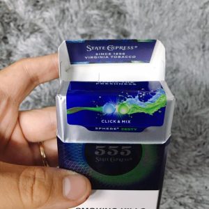 thuốc lá 555 bấm xanh