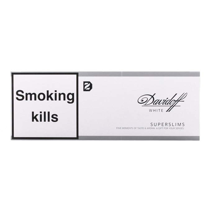Thuốc Lá Davidoff White Super Slims