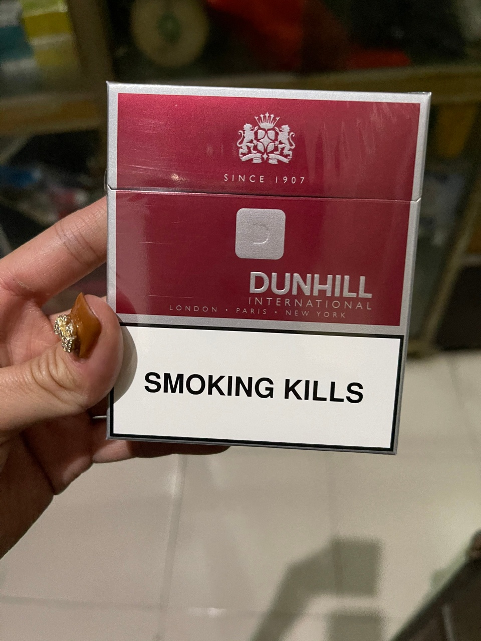 Thuốc Lá Dunhill Đỏ Dẹt Chính Hãng Chất Lượng Cao