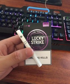 Thuốc Lá Lucky Strike Tím 1 Bấm Nho Chính Hãng