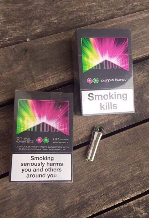 Thuốc Lá Marlboro Purple Burst 2 Bấm Tím Nho Bạc Hà - Ảnh 5