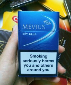 Thuốc Lá Mevius Sky Blue Xách Tay Chính Hãng