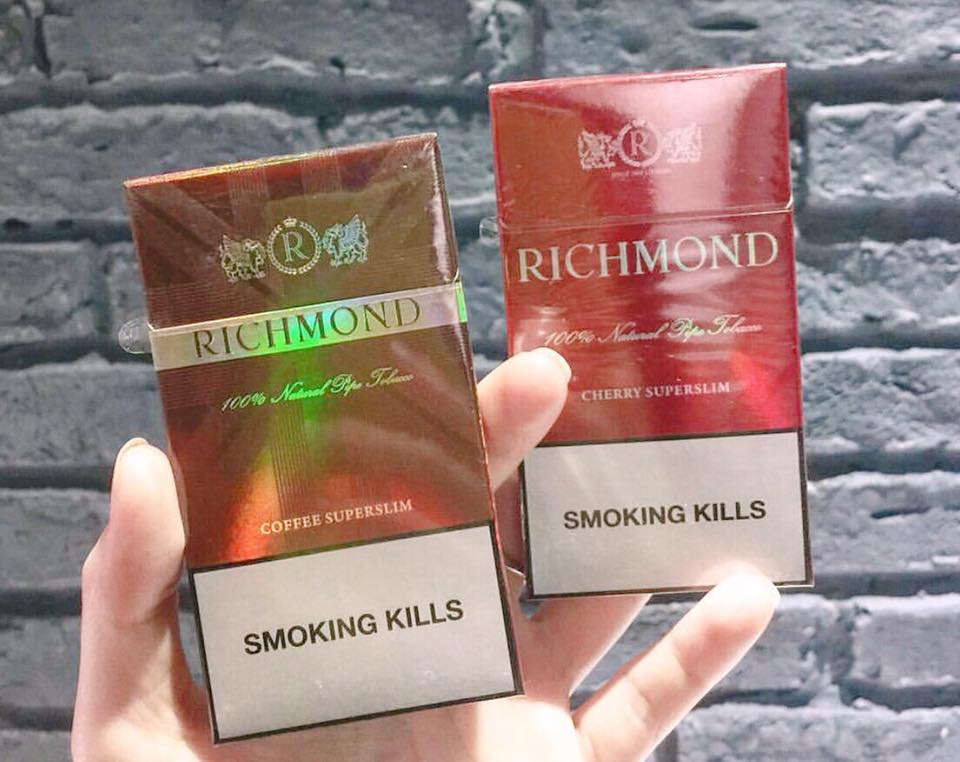 Richmond Cherry Thuốc Lá RichMond Cherry Thơm Ngọt - Ảnh 4