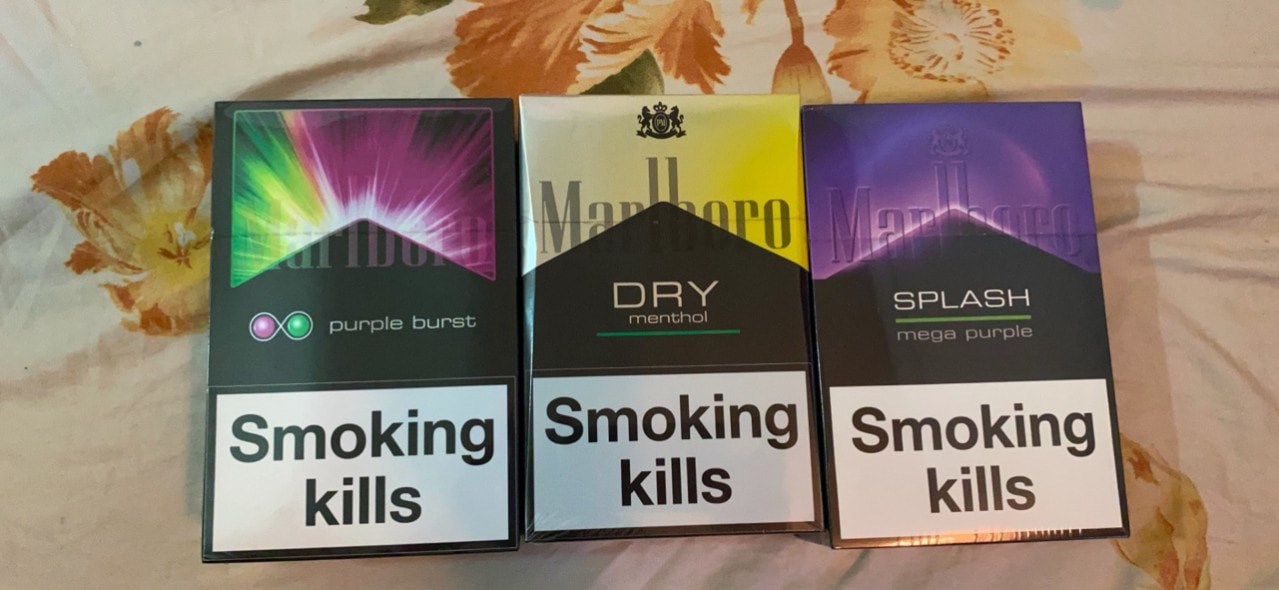 Thuốc Lá Marlboro Purple Burst 2 Bấm Tím Nho Bạc Hà - Ảnh 3