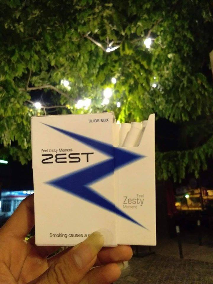 Zest Hàn Quốc -Thuốc Lá Zest Trắng Hàn Quốc